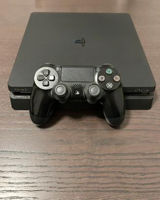 Playstation 4 slim 500GB + 1 joystick + scatola