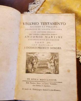 Libri antichi del 700/800