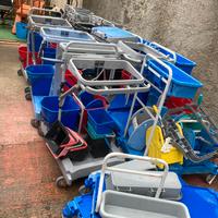 Carrelli combinati per pulizie