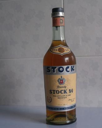 Stock 84 bottiglia Brandy anni 60 nuova
