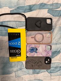 Cover iphone 15 e pellicole di vetro