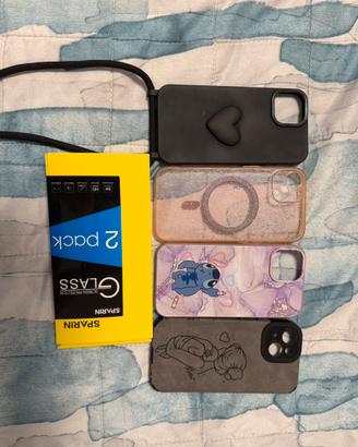Cover iphone 15 e pellicole di vetro