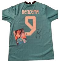 Maglia Benzema Autografata