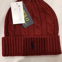Polo Ralph Lauren Cable-Knit Beanie - Burgundy (Br