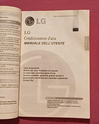 telecomando condizionatore LG