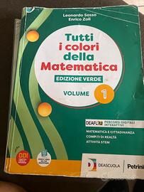 Tutti i colori della matematica Ed. Verde volume 1
