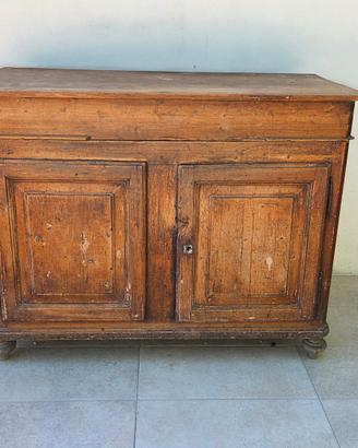 madia in legno massello