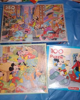 puzzle Disney Topolino vintage 