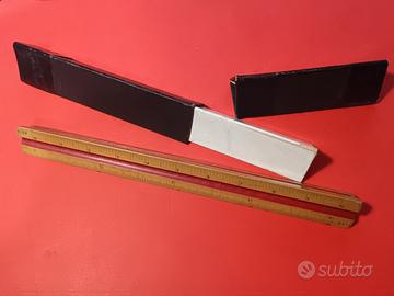 Scalimetro in legno antico