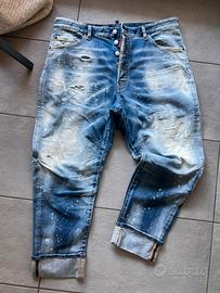 Dsquared2 Combat jeans uomo 54