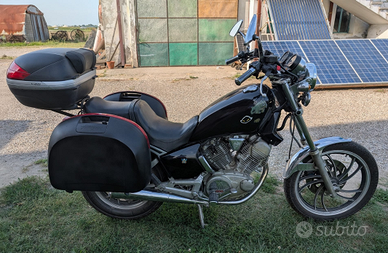 Yamaha XV 500 26r del 1984 moto d'epoca
