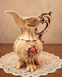 Brocca Bassano Ceramica Lavorata a Mano  - h 34 cm