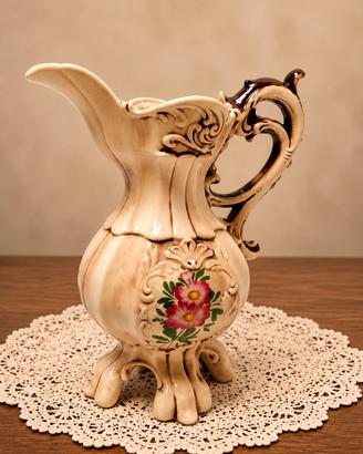 Brocca Bassano Ceramica Lavorata a Mano  - h 34 cm