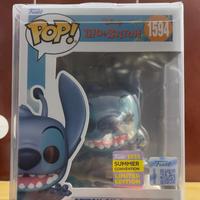 Funko Pop Stitch on Surfboard SDC25 Limited #1594