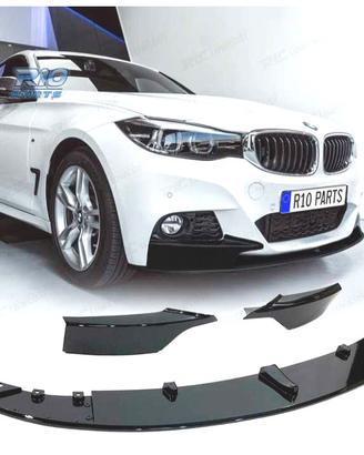 SPOILER LIP BMW F34 13-19 LOOK M NERO LUCIDO