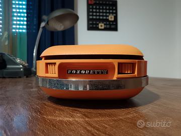 MANGIADISCHI VINTAGE FONORETTE MARIO BELLINI