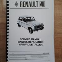 r4 Renault 4 manuale di riparazione completo