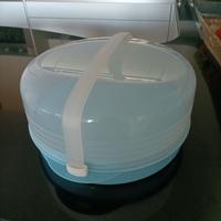 TUPPERWARE PORTA TORTE USATO POCHISSIMO