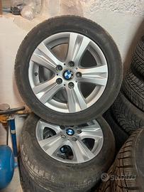 Cerchi e gomme invernali BMW. per serie 1 e 3.