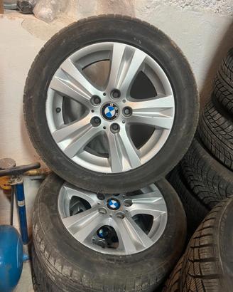 Cerchi e gomme invernali BMW. per serie 1 e 3.