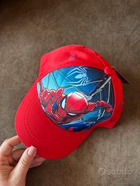 Cappellino con visiera/Spiderman