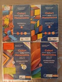 Libri di testo i colori della matematica ed blu