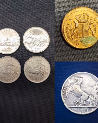 COLLEZIONE NUMISMATICA 630 PEZZI !!!