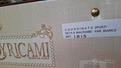 coordinato matrimoniale seta e marcamè