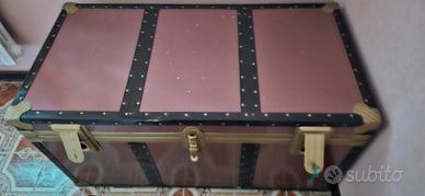 Baule vintage marrone