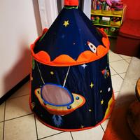 tenda gioco spaziale