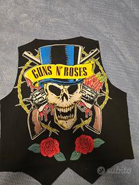 Gilet Guns N' Roses – Stampa Iconica – Rock / Vint