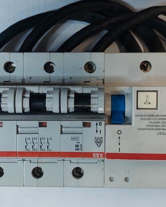 Blocco differenziale più Magnetotermico ABB