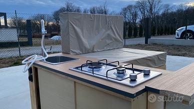 Camperizzazione amovibile vw caddy maxi mobili