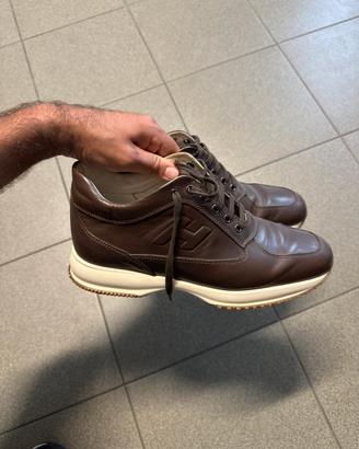 Hogan in pelle colore marrone - originali