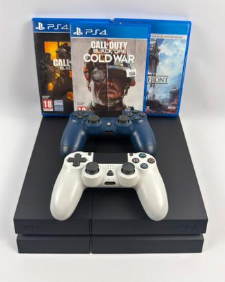 PS4 Fat 1TB + 2 Controller + 3 Giochi