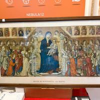 Riproduzione della Maestà di Duccio di Buoninsegna