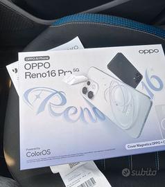 OPPO Reno 16 Pro NUOVO cover e caricabatteria