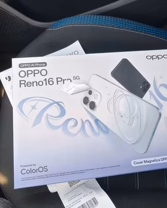 OPPO Reno 16 Pro NUOVO cover e caricabatteria