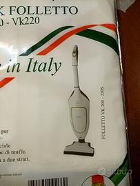 sacchetti folletto compatibili profumati vk 200/22