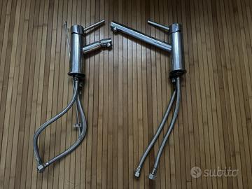 Miscelatori Paffoni mod Birillo, bidet + lavabo