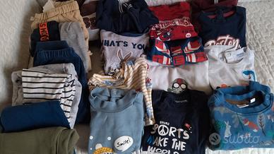 abbigliamento bambino 1 anno magliette e pantaloni