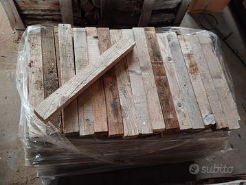 Listelli, morali, travetti in legno