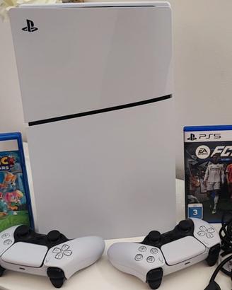 PS5 Versione Disco + 2 Controller+FIFA26+SONIC