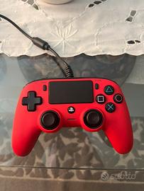 Controller Nacon PS4/PC/PS5 Rosso – Pari al Nuovo