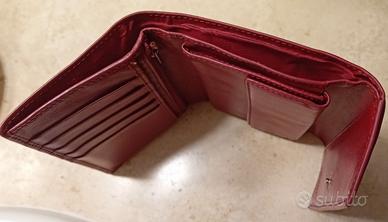 Portafoglio in vera pelle Coccinelle