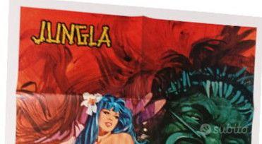 Jungla - Poster ° Originale e Raro 50x35