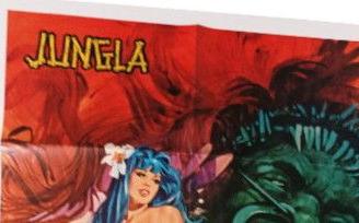 Jungla - Poster ° Originale e Raro 50x35