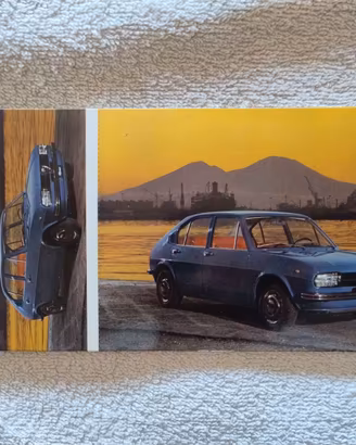 Alfa Romeo Cartoline Alfa Sud vintage anni 70