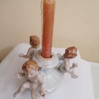 portacandela angioletti porcellana 