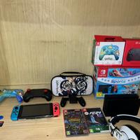 Nintendo Switch + accessori e giochi